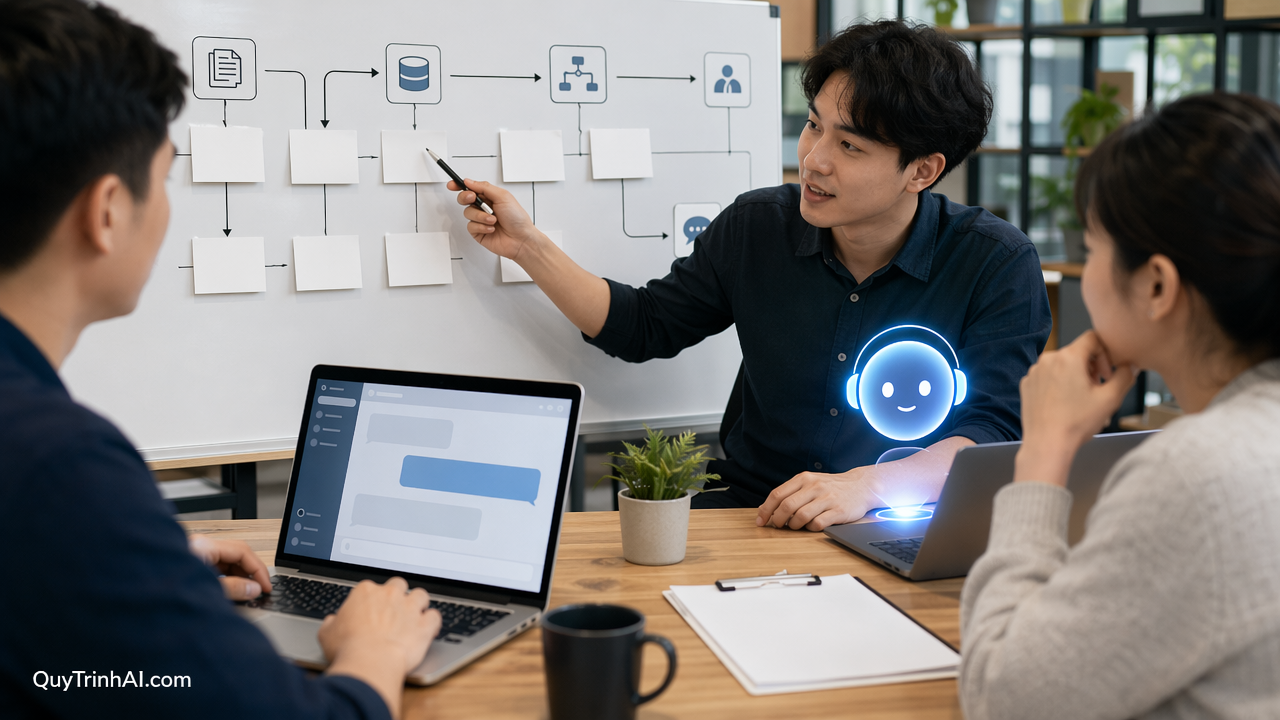 Xây chatbot AI hỗ trợ khách hàng: Giảm tải team support 24/7